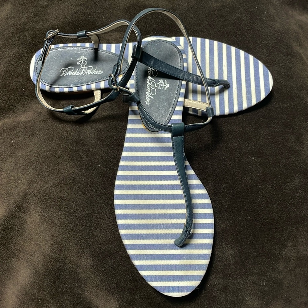Brooks Brothers classic sandal